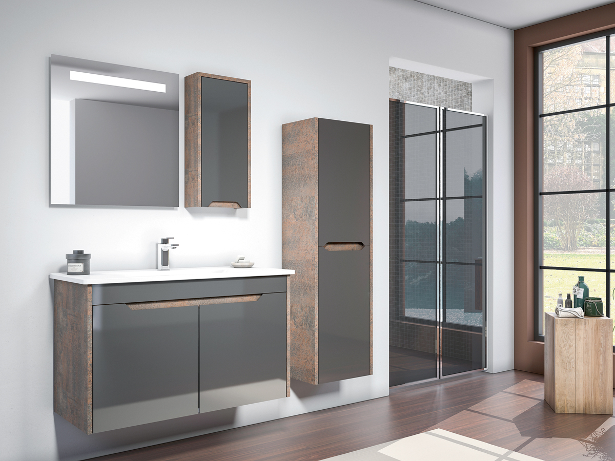 Lago 100 cm Banyo Dolabı